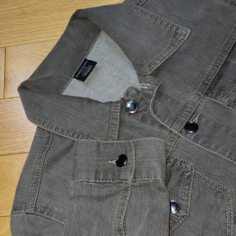 Grey Jean Jacket - Picture 6 of 8